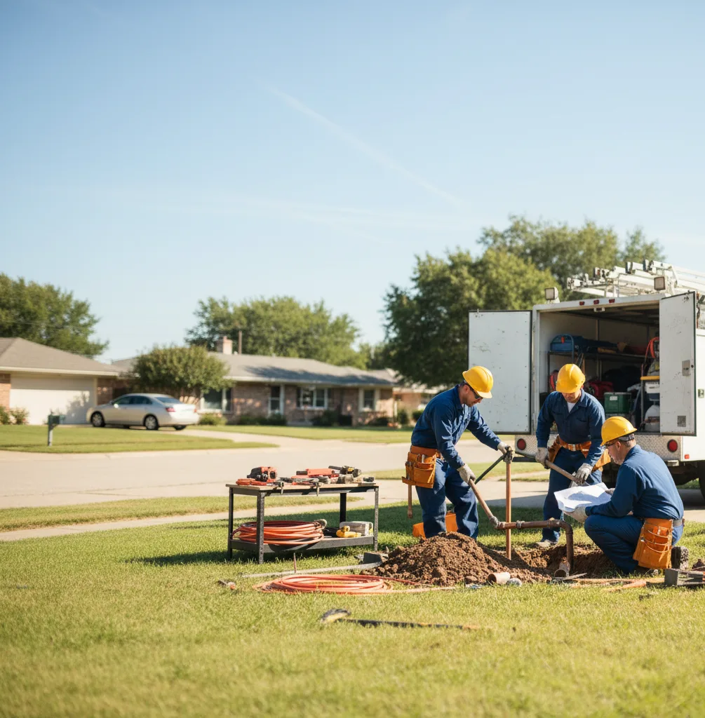 Sewer Line Repair in Iowa, LA